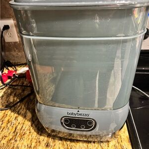 Baby Brezza Gray Bottle Sterilizer+dryer combo